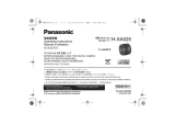 Panasonic HXA025PP Instrucciones de operación