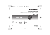 Panasonic HX015E Instrucciones de operación