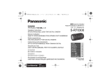 Panasonic SR70300PP Instrucciones de operación