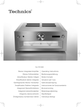 Technics Stereo Integrated Amplifier SU-R1000 Instrucciones de operación