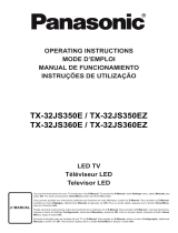 Panasonic TX32JS360E Instrucciones de operación