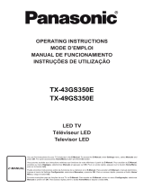 Panasonic TX43GS350E Instrucciones de operación
