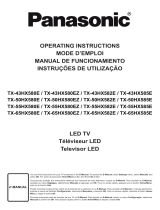 Panasonic TX50HX580E Instrucciones de operación