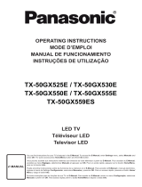 Panasonic TX49GX555E El manual del propietario