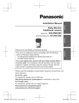 Panasonic Baby Monitor Additional camera Manual de usuario