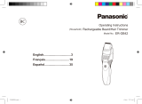 Panasonic ERGB42 Instrucciones de operación