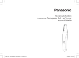 Panasonic ERGK80 Instrucciones de operación