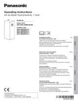 Panasonic WHADC0309H3E5B Instrucciones de operación