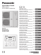 Panasonic WHMXC09J3E5 Instrucciones de operación