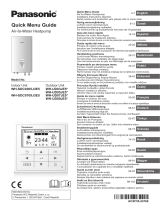 Panasonic WHSDC0709J3E5 Instrucciones de operación
