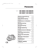 Panasonic MCE8023 Instrucciones de operación