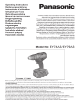 Panasonic EY79A3 Instrucciones de operación