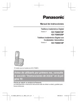 Panasonic KXTG6851SP Instrucciones de operación