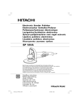 Hitachi SP 18 VA El manual del propietario