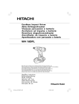 Hitachi WH18DFL Manual de usuario