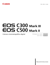 Canon EOS C300 Mark III Manual de usuario
