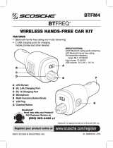 Scosche BTFREQ Bluetooth FM Transmitter BTFM4 El manual del propietario