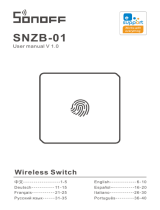 Sonoff SNZB-01 Wireless Switch Manual de usuario