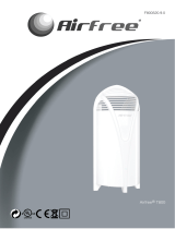 Airfree Airfree T800 Filterless Air Purifier Manual de usuario