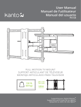 Kanto PX720 Full Motion TV Mount Manual de usuario