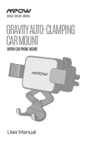 Mpow CA127B Car Mount Manual de usuario