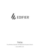 EDIFIER TWS6 True Wireless Earbuds Manual de usuario
