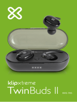KlipXtreme TwinBuds II KHS-705 El manual del propietario