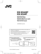 JVC KW-M560BT/ KW-M56BT Monitor Guía de inicio rápido