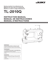 Juki TL-2010Q Sewing Machine For Professional Use Manual de usuario