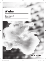 Samsung WA45T3400 Washer Manual de usuario