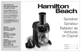 Hamilton Beach Spiralizer Manual de usuario