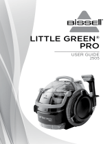 Bissell 2505 Little Green Pro Guía del usuario