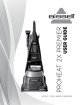 Bissell 47A2, 17N4, 80R4 Series Heat 2X Premier Guía del usuario