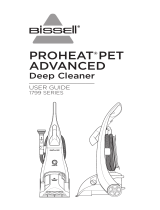 Bissell 1799 Series ProHeat Pet Advanced Deep Cleaner Manual de usuario