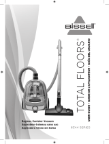 Bissell 63X4 Series Bagless Canister Vacuum Total Floors Guía del usuario