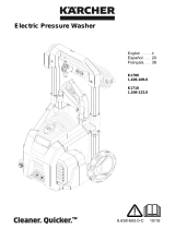 Kärcher K1700/ K1710 Electric Pressure Washer Manual de usuario