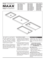 MAAX 106764-000-002 Icon Base 6042 Guía de instalación