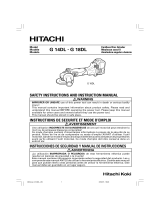 Hitachi G 14DL Manual de usuario