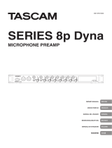 Tascam 8p Dyna Series El manual del propietario