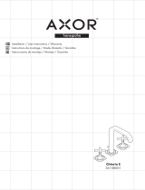 Axor 36108001 Widespread Faucet 170 with Pop-Up Drain, 1.2 GPM Assembly Instruction