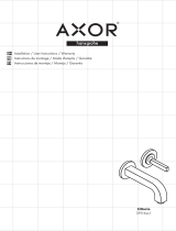 Axor 39116001 Wall-Mounted Single-Handle Faucet Trim, 1.2 GPM Assembly Instructions