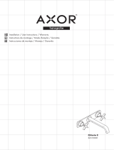 Axor 36115001 Wall-Mounted Widespread Faucet Trim with Base Plate, 1.2 GPM Assembly Instruction