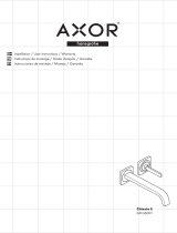 Axor 36106001 Wall-Mounted Single-Handle Faucet Trim, 1.2 GPM Assembly Instruction