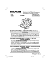Hitachi C 18DL Manual de usuario