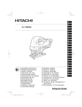 Hitachi CJ 18DGL Handling Instructions Manual