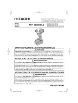 Hitachi WH18DBDL2 Manual de usuario