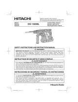 Hitachi DH 18DBL Manual de usuario