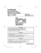 Hitachi NP 18DSAL Instruction And Safety Manual