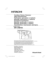 Hitachi DH 24DVA Manual de usuario