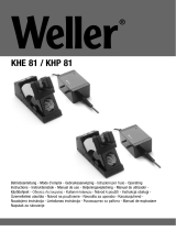 Weller KHE 81 Manual de usuario